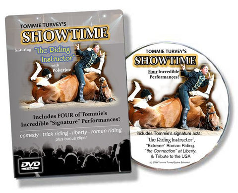 Tommie Turvey's "Showtime!" featuring Funniest Horse Act EVER!! DVD